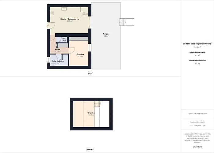 Pour 4 A St-jean-de-mont - Jardin Apartamento